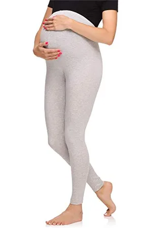 Merry Style Damen Lange Umstandsleggings aus Viskose MS10-297 ( , M)