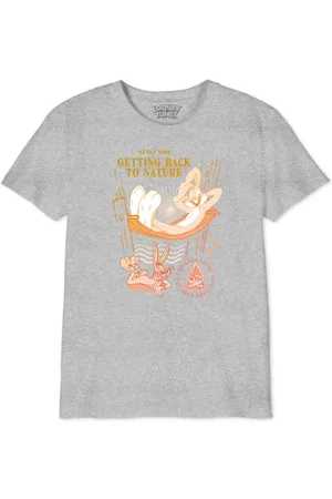 Cotton Division Jungen Boloonets048 T-Shirt, Grau meliert, 14 Jahre