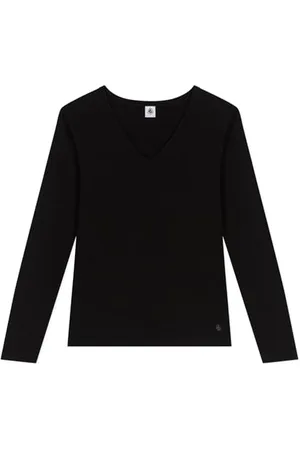 Petit Bateau A0BFV Langärmeliges T-Shirt Damen M