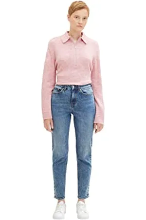 TOM TAILOR Damen Mom Fit Jeans 1034650, , 27