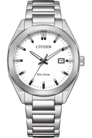 Citizen Herren Analog Quarz Uhr mit Edelstahl Armband BM7620-83A
