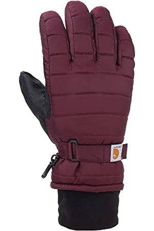Carhartt Damen Quilts Isolierter wasserfestem, feuchtigkeitsableitendem Einsatz Handschuhe für kaltes Wetter, , Large