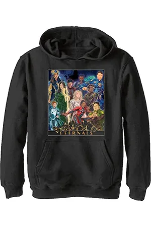 Marvel Jungen Eternals Gold Frame Poster Hoodie, , M