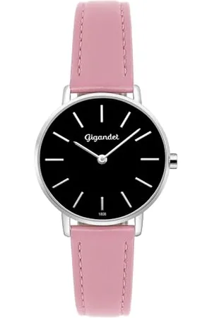 Gigandet Damen Analog Japanisches Quarzwerk Uhr mit Leder Armband G36-019