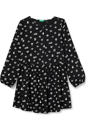 Benetton Mädchen und Mädchen 4xqncv01f Kleid, , 160 cm