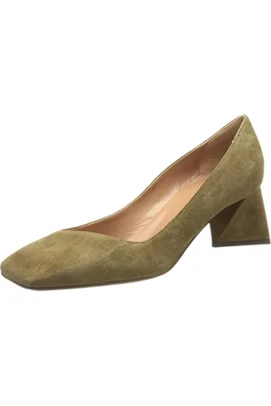 Pollini Damen Pumps Dekolleté, militär-grün, 35 EU