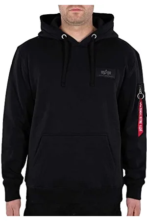Alpha Industries Back Print Hoody Foil Print Kapuzensweat für Herren