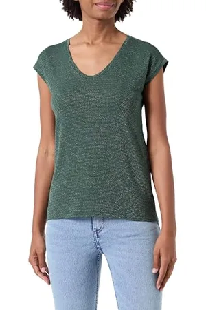 Pieces® Pcbillo Tee Lurex Stripes Noos Bc