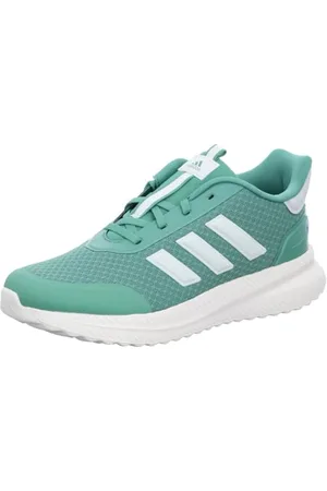 adidas Unisex X_PLR Shoes Kids Laufschuhe, preloved Green/Linen Green/Ivory, 35.5 EU