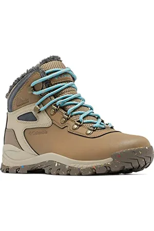 Columbia Newton Ridge Plus Omni-Heat Winterstiefel für Damen, Braun (Wet Sand x Sea Wave), 37 EU
