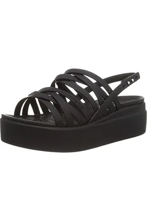 Crocs Damen Brooklyn Low Strappy Wedge Sandalen, , 39/40 EU