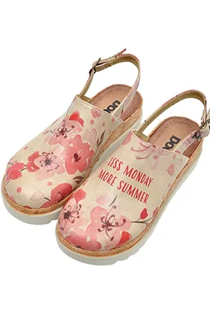 Dogo Damen Akita Keilsandale, Multicolor, 37 EU