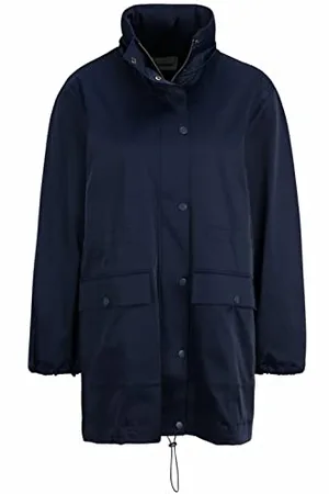 Tamaris Damen Sommer Parka ASSEN Blau 38