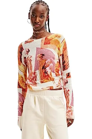 Desigual Damen Pullover_fotina_Pull Sweater, , M EU
