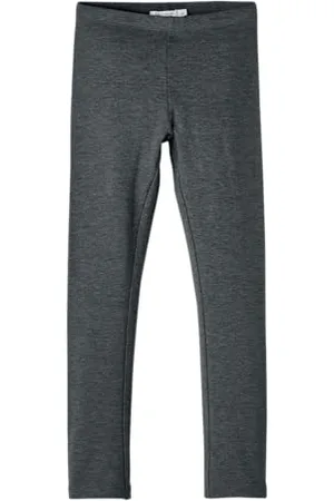 NAME IT Mädchen Nkfdavina Solid SWE Bru Noos Leggings, , 116 EU
