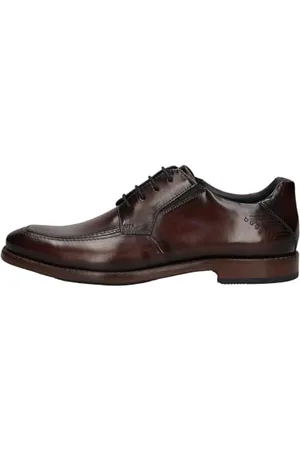 Bugatti 311-AGY04 Herren Schnürer, Dark Brown, 43 EU