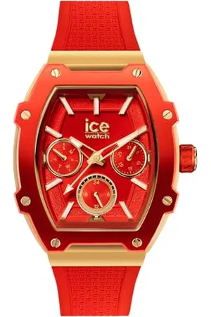 Ice-Watch Ice boliday Passion red - Rote Damenuhr mit Silikonarmband - 022870 (Small)