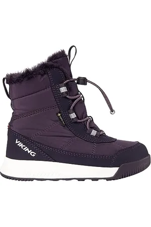 Viking Jungen Unisex Kinder Aery Warm GTX SL Snow Boot, Aubergine/Purple, 23 EU