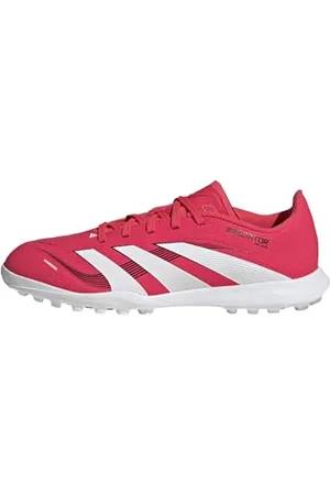 adidas Predator League Turf Football Boots Kids Fußballschuhe, Lucid Red/Cloud White/Core Black, 34 EU