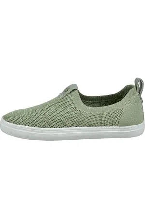 Bagatt TT. D31-AKD61 Damen Slipper, Light Green / Gold, 42 EU