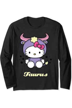 Hello Kitty Taurus Star Sign Langarmshirt