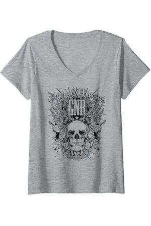 Guns N´Roses Offizielle Zerstörung T-Shirt mit V-Ausschnitt