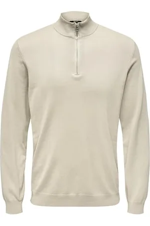 Only & Sons Herren Onswyler Life Reg 14 Half Zip Knit Noos, , L