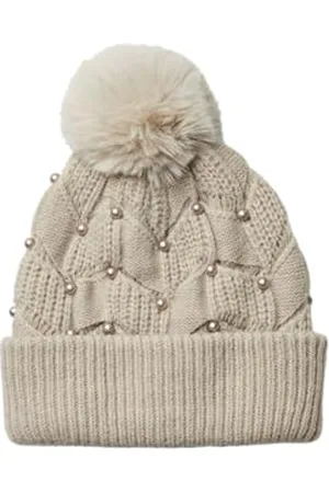 Pieces® Damen Pcjazmin Hood W. Pom Pom Bc, , Einheitsgröße