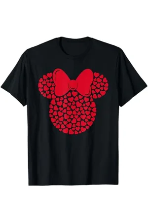 Disney Minnie Mouse Icon Filled with Hearts T-Shirt