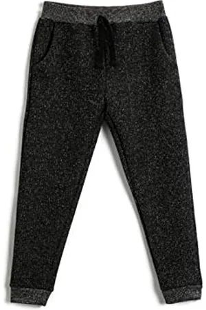 Koton Girl Pocket Detail Jogger Sweatpants Drawstring