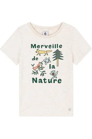 Petit Bateau Mädchen Kurzärmeliges T-shirt, , 4 Jahre