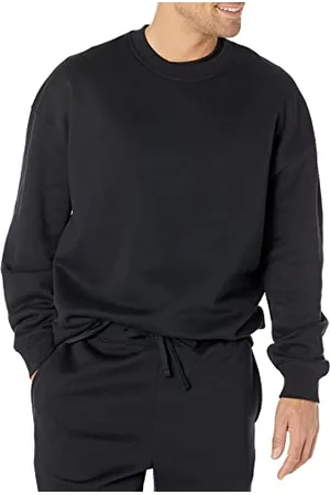Amazon Herren Sweatshirt mit Rundhalsausschnitt und übergroßer Passform (erhältlich in Big & Tall), , M