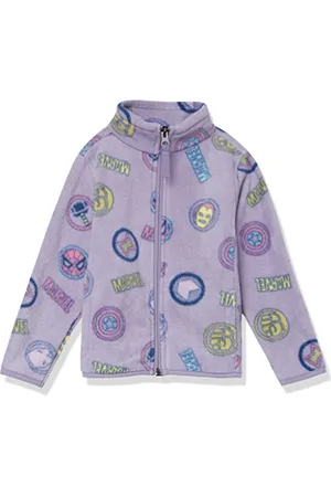 Amazon Disney | Marvel | Star Wars | Princess Mädchen Polarfleece-Jacke mit durchgehendem Reißverschluss und Stehkragen, , 11-12 Jahre