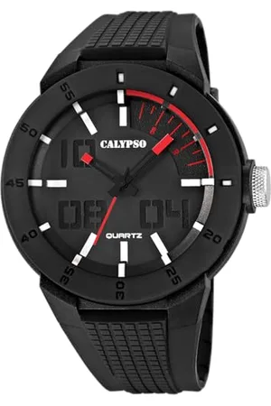 Calypso Uhr Für Herren K5629/2 Street Style Multi Silikon Case SchwarzSilikon Band