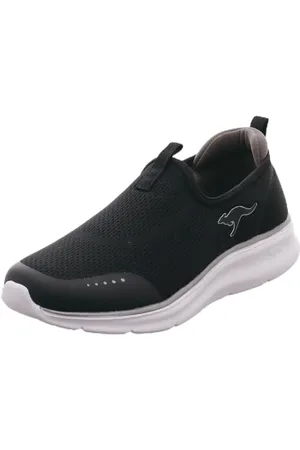 KangaROOS Damen Kj-Nina Slippers & Mokassins, Jet Black/Dk Silver, 38 EU