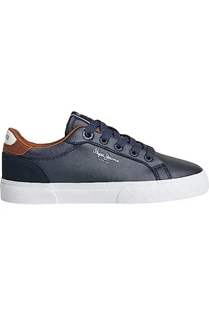 Pepe Jeans Kenton Court B Sneaker, Blue (Navy), 38 EU