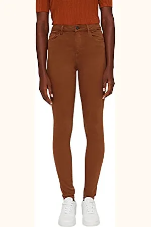 ESPRIT Damen Hose 990ee1b306, Toffee, 32