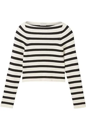 TOM TAILOR Mädchen Kinder Pullover mit Streifen, , 128