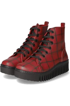 Art Damen 1513 Brighton Oxford-Stiefel, Rotes Tan-Muster, 39 EU