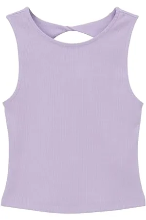 QS by s.Oliver Mädchen 2142489 Tanktop mit Rückenausschnitt, , L