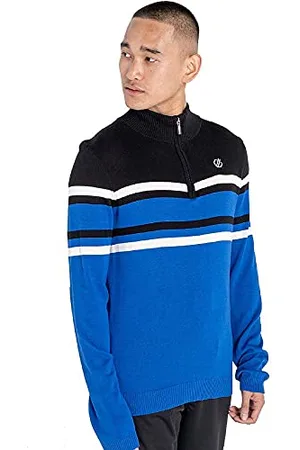 Dare 2B Herren Outgoing Sweater Pullover, Lapis Blue/Black, 3X-Large