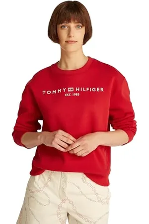 Tommy Hilfiger Damen Mdrn Reg Corp Logo C-nk Swtshrt Ww0ww39791 Sweatshirts, , XL