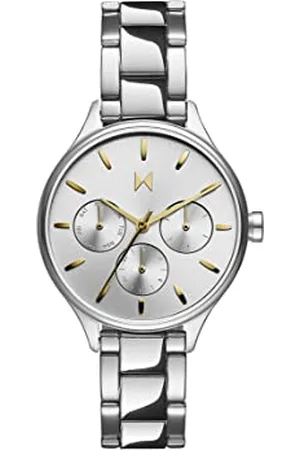 MVMT Multi Zifferblatt Quarz Uhr für Damen mit Silbernes Edelstahlarmband - 28000237-D