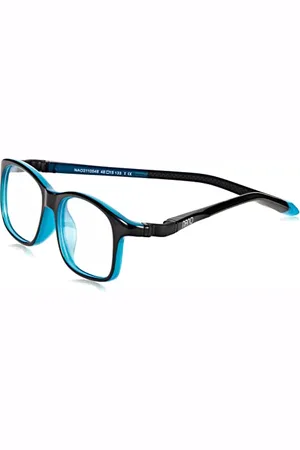 NANOVISTA Unisex Kinder Sleek Arcade 3.0 Sonnenbrille, Zweifarbig schwarz/blau, 50