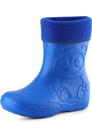 Ladeheid Eva Kinder Jungen Mädchen Gummistiefel Regenschuhe gefüttert LA-CA-11 ( , 28/29 EU)