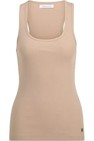 Tamaris Damen Racerback geripptes Tank AREZZO Grau M