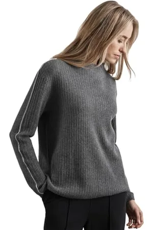 Street one Damen A303049 Pulli mit Kontrastdetail,Mehrfarbig, 36