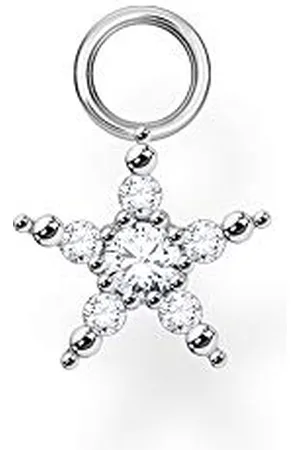 Thomas Sabo Damen Ohrring Anhänger Stern , 925 Sterlingsilber
