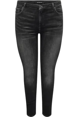 ONLY Damen Carwilly Reg Skinny DNM Cro224 Noos Hose, , 44W / 32L EU