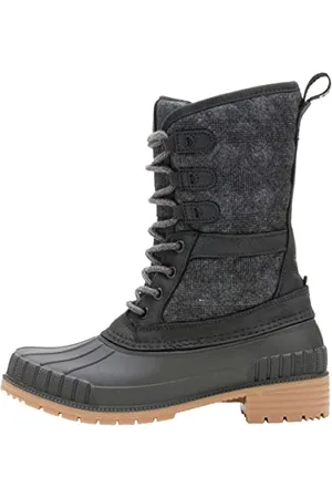 Kamik Damen SIENNA3 Halblange Stiefel, Black, 38 EU